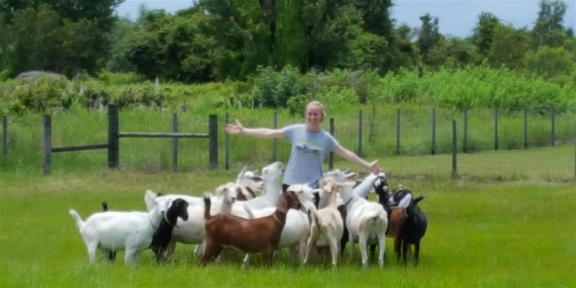 Goat Day at Circle Bar C Goat Dairy Martin County